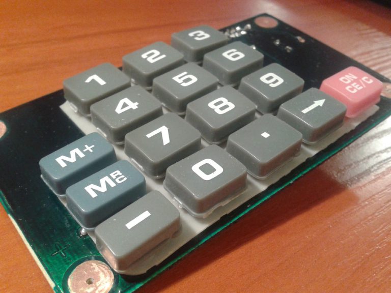 Numeric keypad with serial or SPI interface Leniwiec EE & IT blog